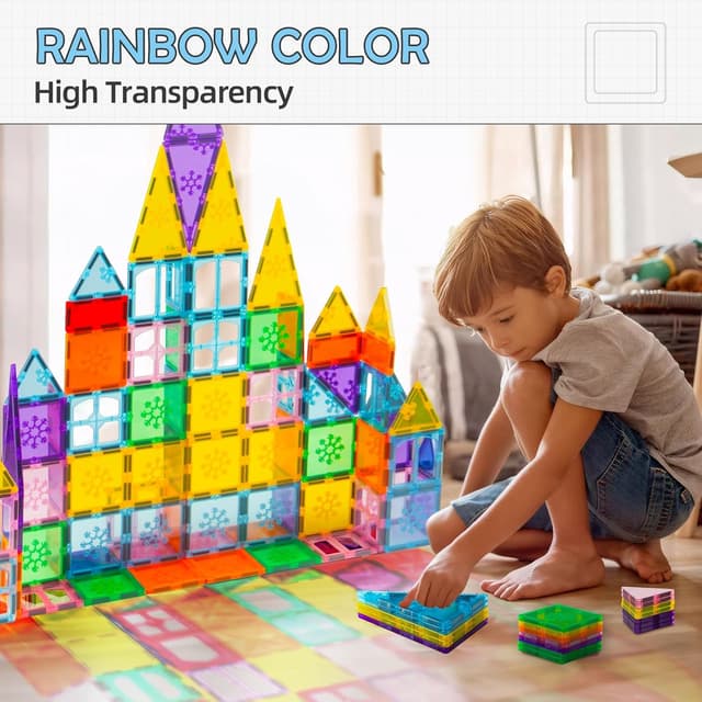 Thumbnail 6 de Xekel 120PCS magnetic building blocks set 🧩