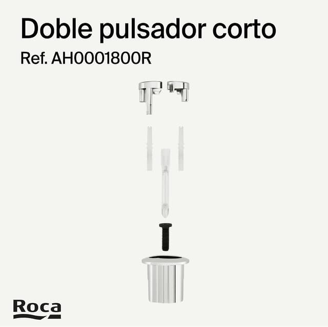 Thumbnail 4 de Roca AH0001800R Pulsador Doble