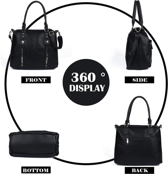 Detalle 1 de Gladdon Hobo Bag Large Capacity 35cm