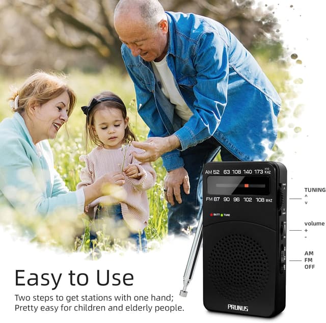 Thumbnail 2 de PRUNUS J-166 radio portatile 42 cm