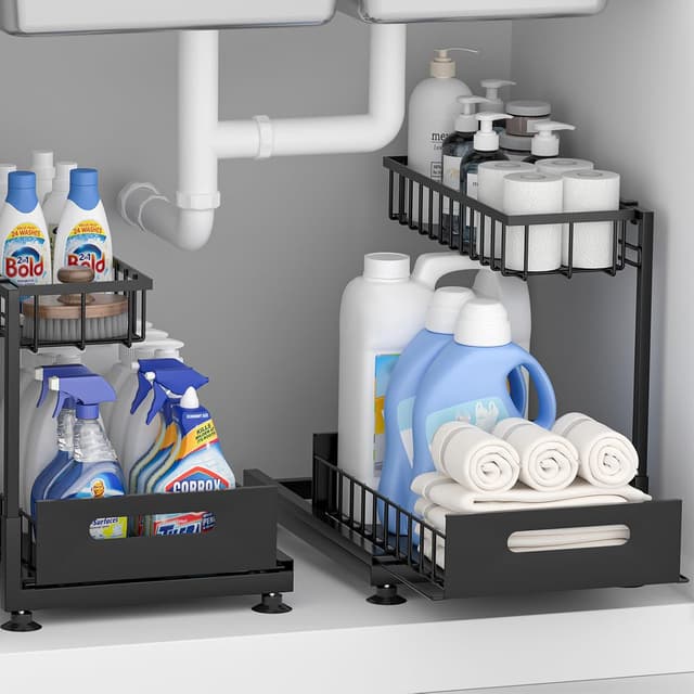 Imagen de 2 Pack Under Sink Organizer ⚙ en OfertitasTOP