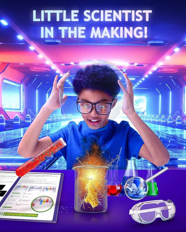 Detalle 1 de Japace 100+ STEM Science Lab Kit