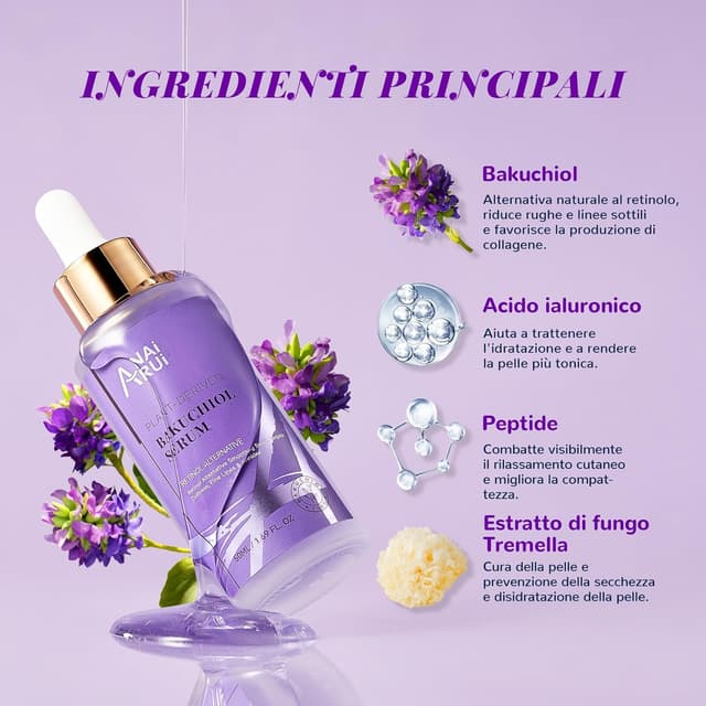 Detalle 2 de ANAiRUi Bakuchiol siero anti-invecchiamento 50 ml