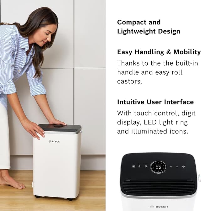 Thumbnail 5 de Bosch Dry 4000 dehumidifier 33 m² room capacity 🏠