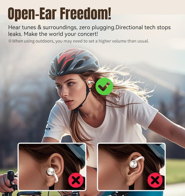 Thumbnail 6 de King Lucky Open-Ear Bluetooth 6.0 Clip 50 h