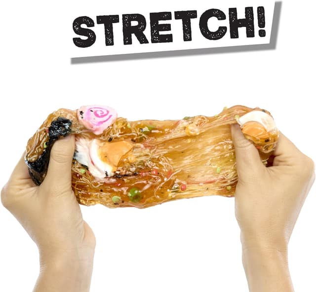Detalle 2 de Slime Life Ramen DIY Slime Kit (Ages 8+) — Unboxing Ingredients to Make, Smash, and Stretch Your Food Slime