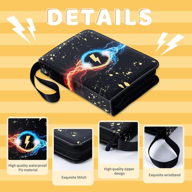 Detalle 2 de Classeur Carte Pokemon 55 pages 440 cartes