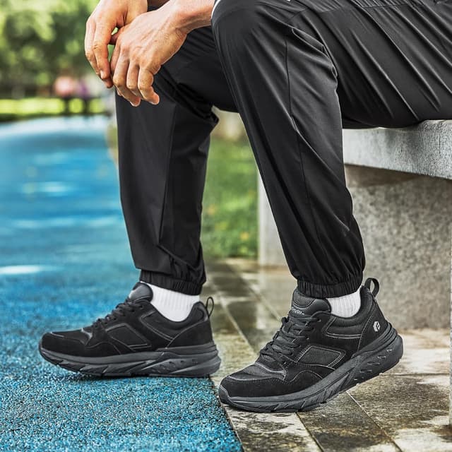 Detalle de FitVille Chaussures de sport homme Extra Large pour running, jogging et fitness