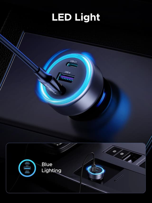 Thumbnail 4 de UGREEN 3-Port Car Charger PD 30W USB-C