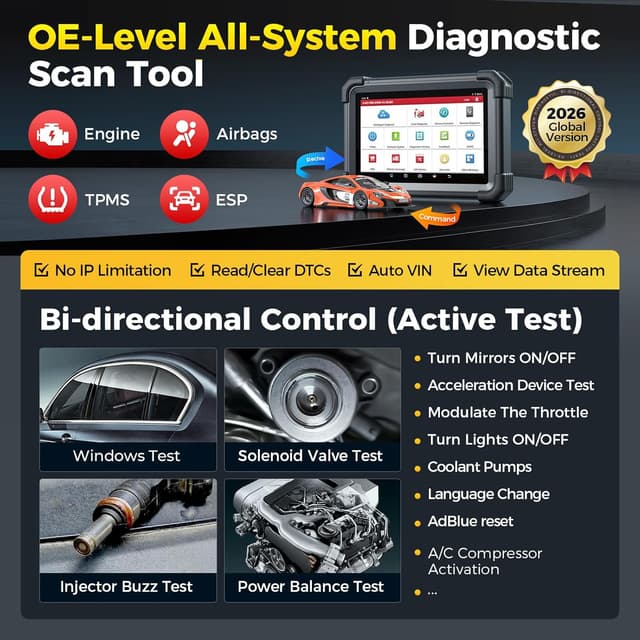 Thumbnail 6 de LAUNCH X431 PRO DYNO OBD2, 38+ services