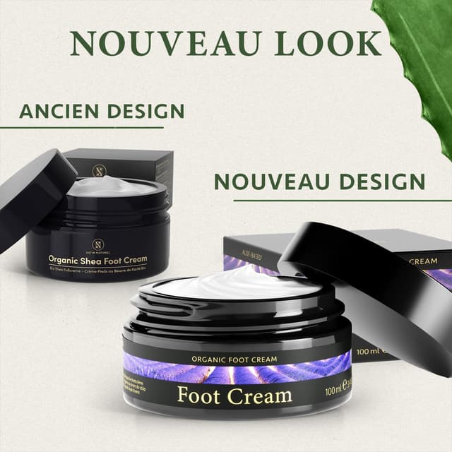 Detalle 2 de Satin Naturel Crème Pieds Très Secs et Abîmés Bio (100 ml) : anti-corne & peeling au beurre de karité