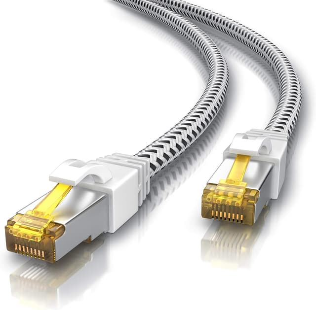 Imagen de CSL 7,5m CAT 7 Netzwerkkabel Baumwollmantel en OfertitasTOP