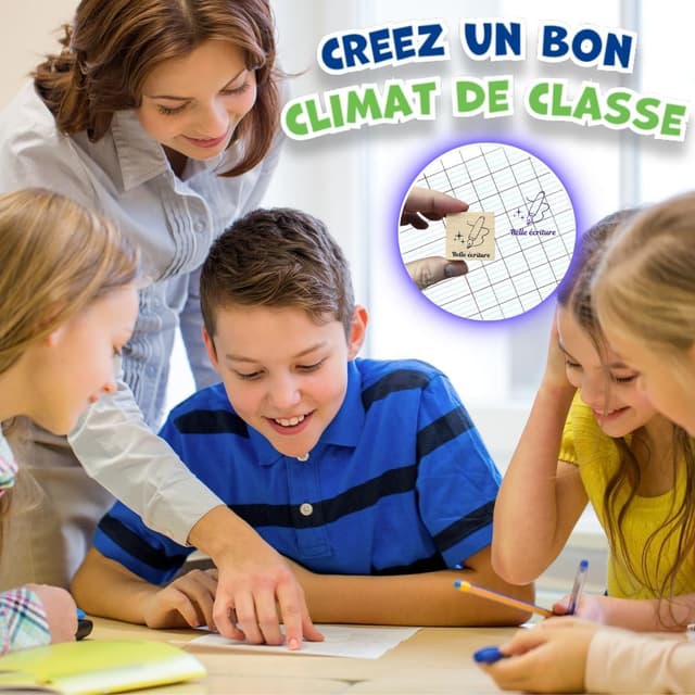 Detalle 2 de Kit tampons enseignants 15 tampons