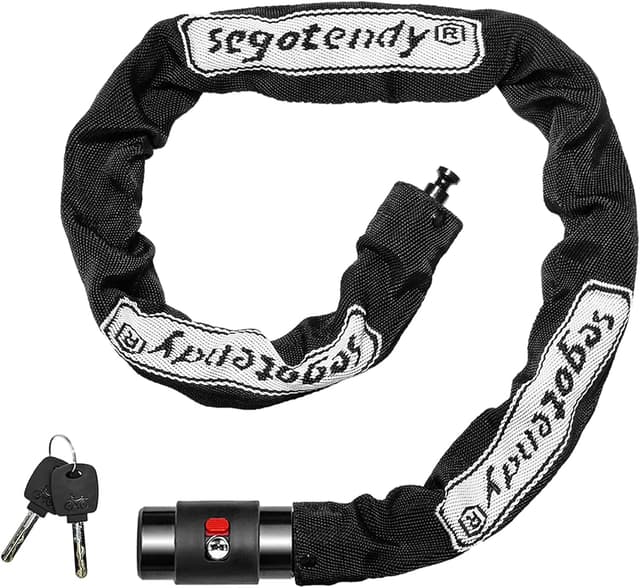 Detalle de Segotendy antivol vélo chaîne 8 mm