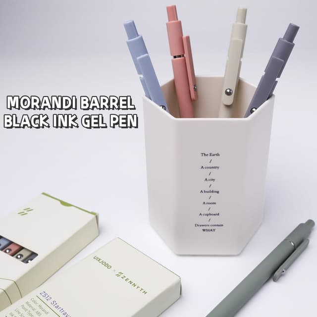 Thumbnail 5 de UIXJODO Gel Pens 0.5mm Black — Fine Writing ✏