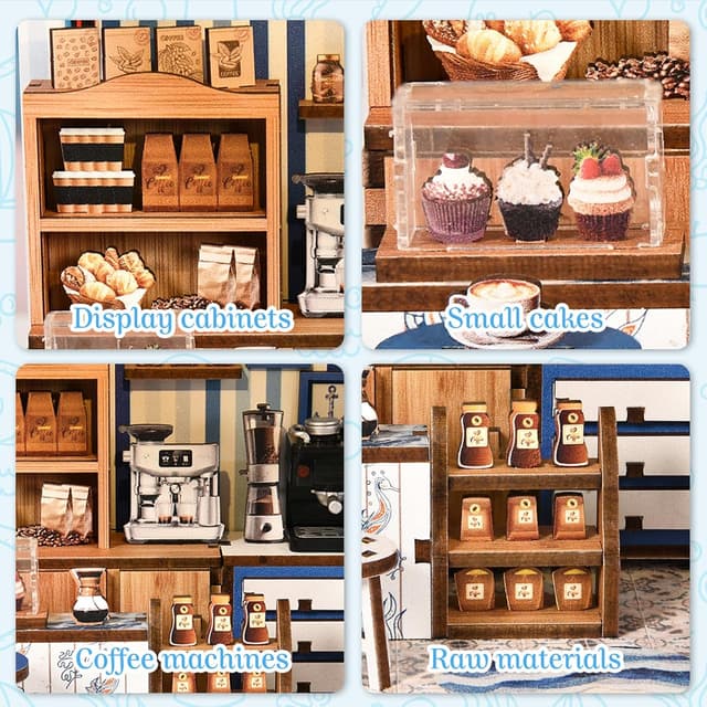 Thumbnail 2 de Kit Book Nook Angolo Libri in Miniatura