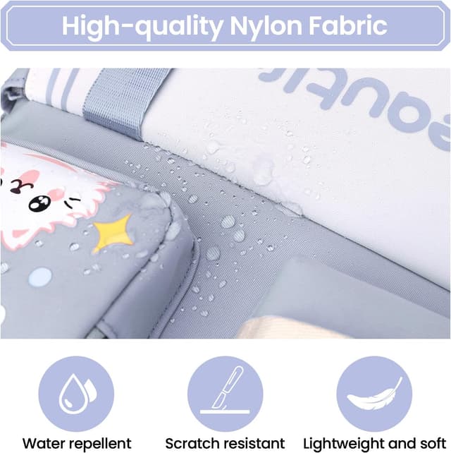 Thumbnail 4 de IvyH Sac à Dos Enfant Bleu 30x46