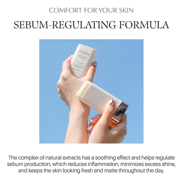 Thumbnail 4 de d'Alba Air Fit Fresh Stick SPF50+PA++++ 19 g