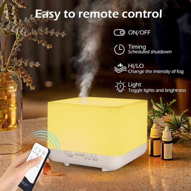 Thumbnail 4 de GeeRic Essential Aroma Diffuser 600ml