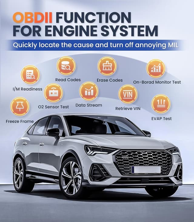 Detalle de OBDMATE OM901 OBD2 Scanner 3.5