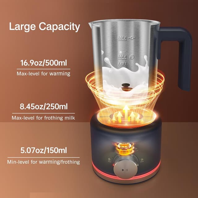 Detalle 2 de SIMPLETASTE Milk Frother 500ml