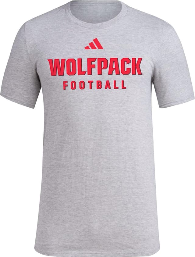 Detalle de adidas Men’s NCAA 25/26 Team Graphic T-Shirt (NC State)