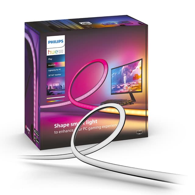 Detalle de Philips Hue Play Gradient para PC 32-34 pulgadas