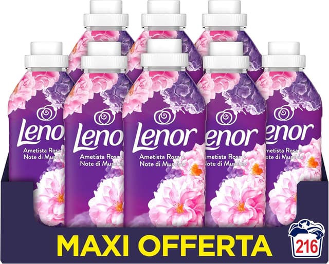 Imagen de Lenor Ammorbidente Concentrato 216 lavaggi Ametista e Muschio en OfertitasTOP