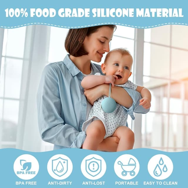 Thumbnail 3 de Aolso Caja de Chupetes de Silicone 2 PCS 2 unidades