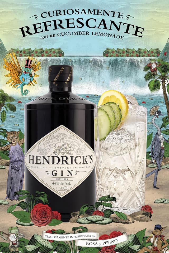 Thumbnail 3 de Hendrick's Gin Escocesa Premium 1.75l 🥃