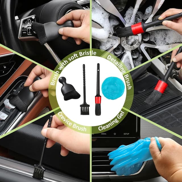 Thumbnail 3 de Qydipclin 10pcs Windshield Cleaner Tool Set
