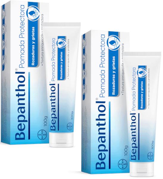 Detalle de Bepanthol Pomada Protectora Regeneradora 2x100 g