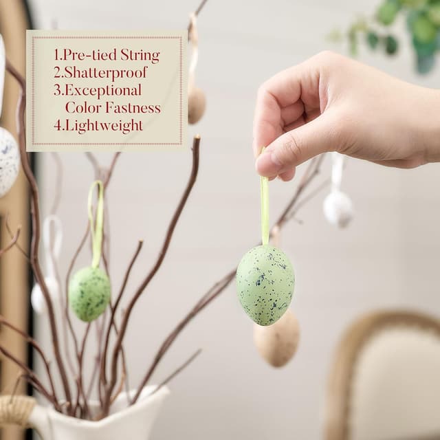 Thumbnail 4 de Victor's Workshop 25 Ostereier zum Aufhängen Grün