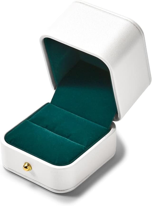 Thumbnail 7 de Papten Caja de Regalo de Cuero Verde y Blanco