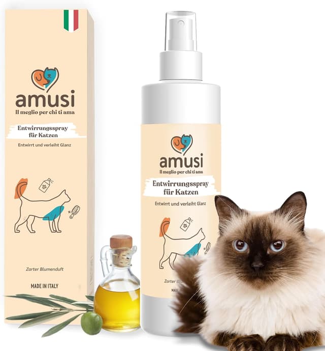 Imagen de amusi Katzen Haar Entwirrungsspray 250 ml 🐾 en OfertitasTOP
