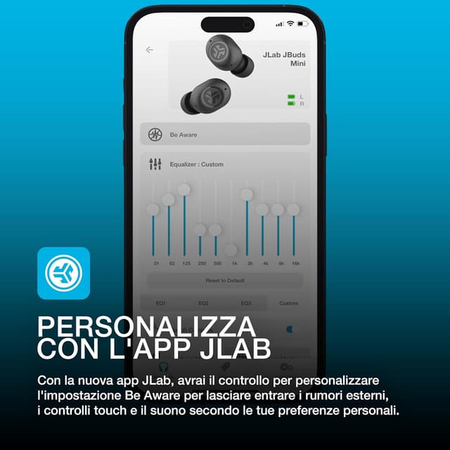 Thumbnail 4 de JLab JBuds Mini auricolari TWS Aqua 20 ore