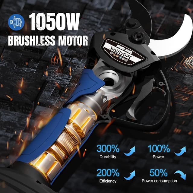 Thumbnail 3 de SWANSOFT 8605 40mm Tijeras de podar eléctricas