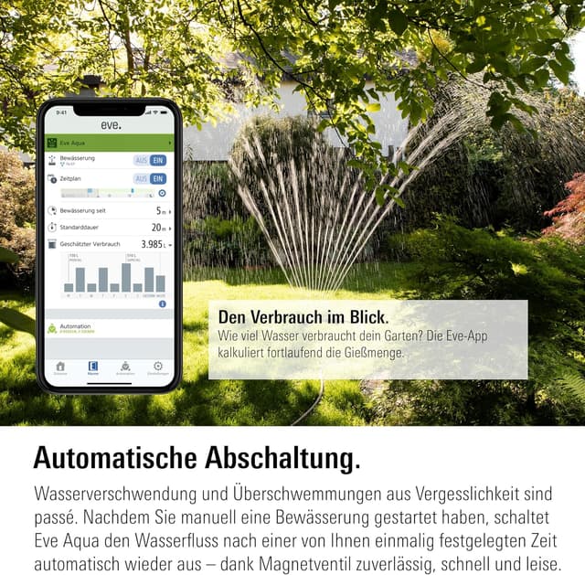 Thumbnail 4 de Eve Aqua Apple Home Bewässerung