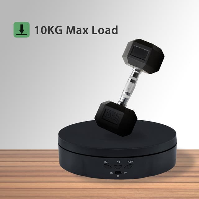 Thumbnail 6 de Mcbazel 360° Rotating Display Stand (5.7 inch) motorised turntable for photography & product displays up to 10kg