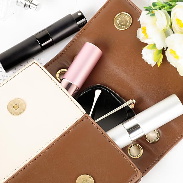 Thumbnail 6 de AiQInu Vaporisateur Parfum – 3 mini sprays rechargeables de voyage (8 ml) rose + argent + noir