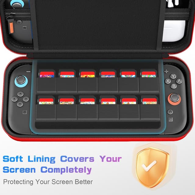 Thumbnail 5 de daydayup Switch Carrying Case 24-Game Slots
