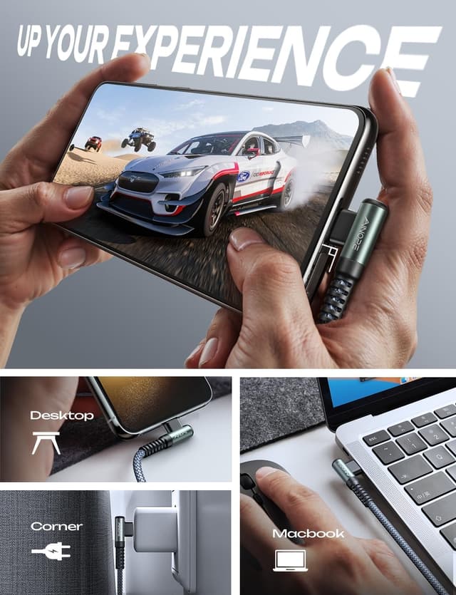 Thumbnail 5 de AINOPE 2M USB-C to USB-C 60W fast charging cable