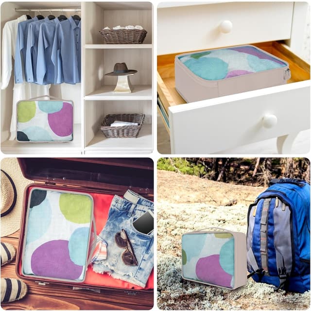 Thumbnail 6 de Große Koffer Organizer Set 12-teilig Packwürfel