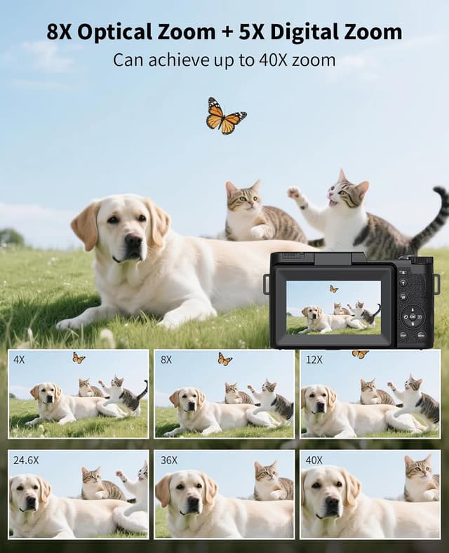 Detalle de Longyi 6K camera with 8X zoom