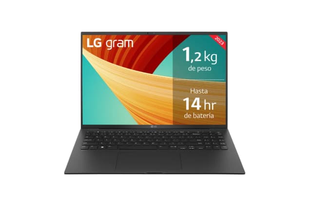 Detalle de LG gram 16Z90R i7, 32 GB, 1 TB SSD, RTX 3050