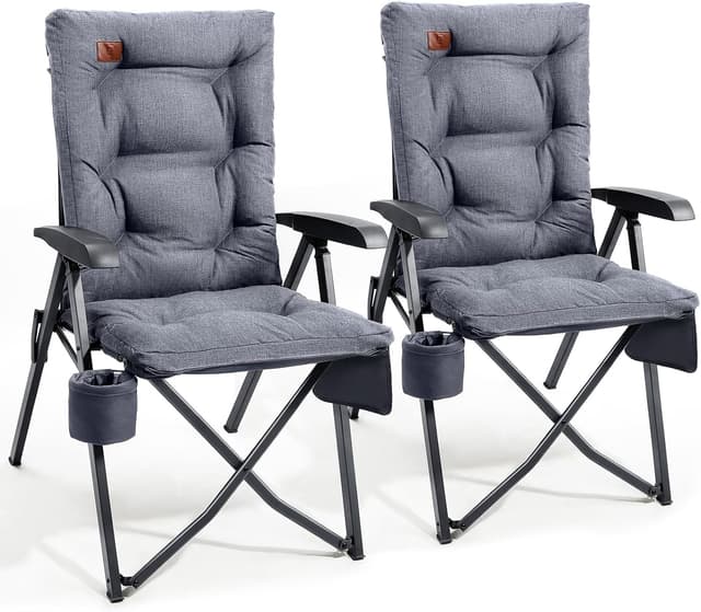 Detalle de EVER ADVANCED camping chairs 150kg