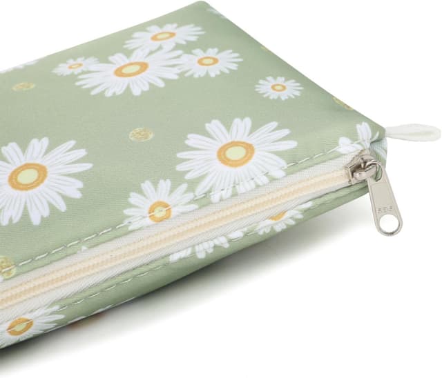 Detalle 2 de Miss Lulu trousse de toilette femme imperméable à motif floral — format compact 22 x 11,5 x 4,5 cm