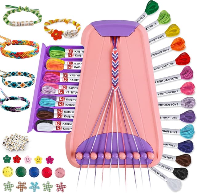 Imagen de Kids Friendship Bracelet Kit for Ages 8-12 en OfertitasTOP