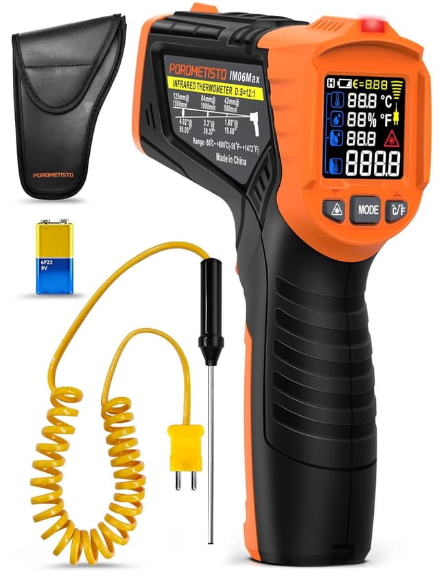 Imagen de POROMETISTO IM06MAX Termometro Infrarossi 4‑in‑1 en OfertitasTOP
