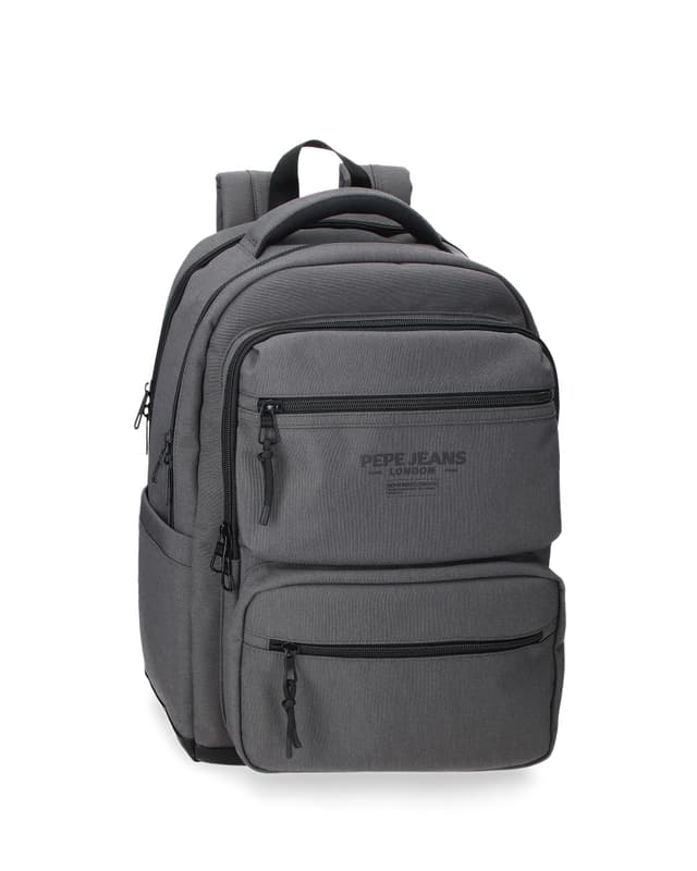 Detalle de Pepe Jeans Waltford mochila 13,3 con bolsillo frontal y capacidad de 18 L